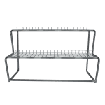 2 Tier Bench  - 680mm high x 570mm deep - Image 3