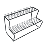 2 Tier Bench  - 680mm high x 570mm deep - Image 4