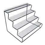 4 Tier Bench - 1100mm high x 1080mm deep - Image 4