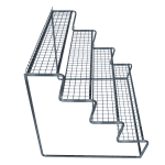 4 Tier Bench - 1100mm high x 1080mm deep - Image 5