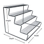 4 Tier Bench - 1100mm high x 1080mm deep - Image 2