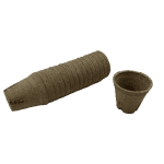 Peat Pot single 60mm - Pack 20