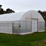 Polytunnel Kit 7.0m wide x 3.2m high x 1.6m windup walls - Image 3