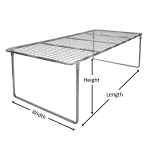 Flat Top Bench - 910mm Wide - Image 2