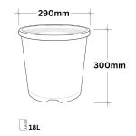 square-pot-black-18l-290mm-300mm-with-holes copy