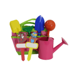 Kids 8 Piece Gardening Toolkit - Pink