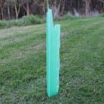 Vine Guards - Fluted & Tabbed - 900mm high x 90mm triangle