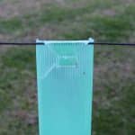 Vine Guards - Fluted & Tabbed - 900mm high x 90mm triangle - Image 5