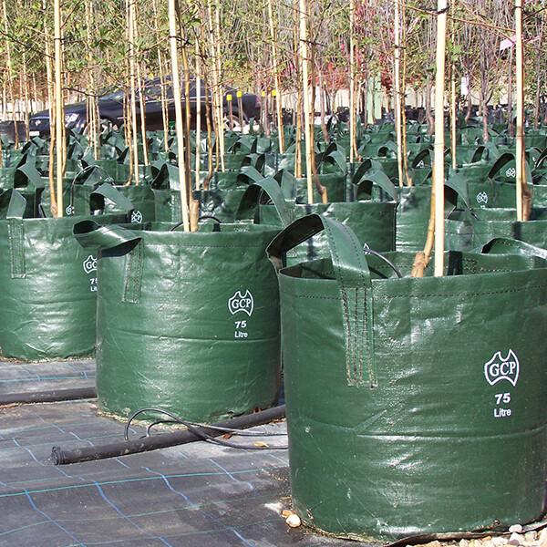 Woven Plastic Plant Grow Bag Easy Lift