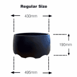 Greenwell Tree Surround Black Standard Size