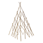 Bamboo Pyramid Trellis - 180cm - Image 2