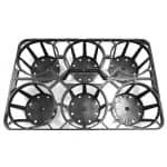 175mm to 180mm Shuttle Tray - 6 Cell - With Handle - Image 2