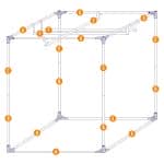 Seahawk Smart Grow Tent - 1.2 x 1.2 x 2.0m - Image 3