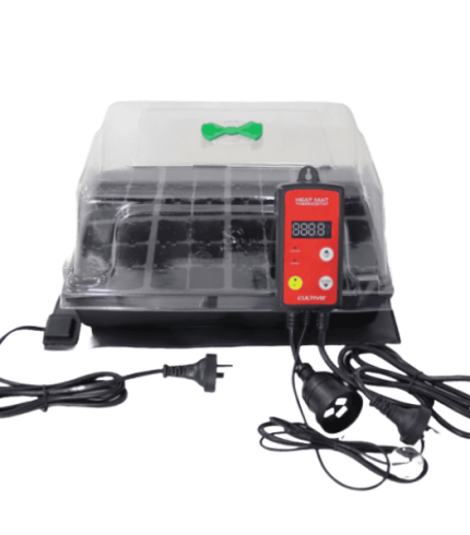 Heated Propagation Tray With Thermostat – 20 cell