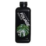 Liquid plant food for tropical and indoor plants, designed to enhance foliage growth.