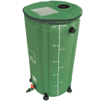 Aqua Tank 100L, foldable, BPA-free, UV-resistant PVC water storage tank