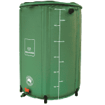 Aqua Tank 225L, foldable, BPA-free, UV-resistant PVC water storage tank