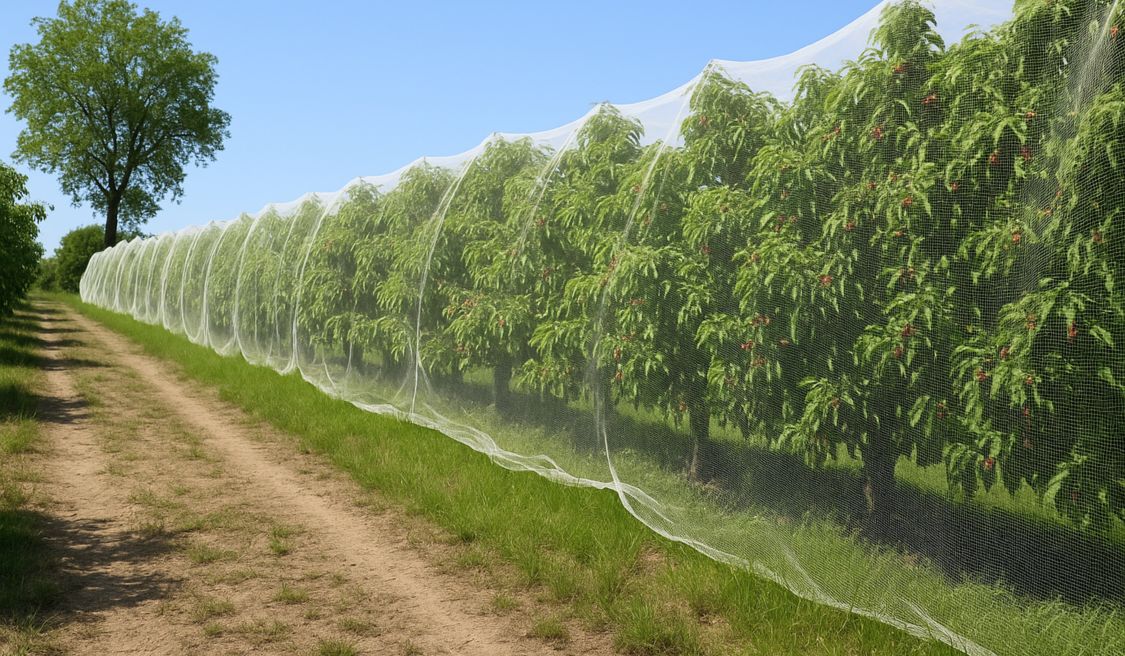 Anti Bird Netting Covering Trees3