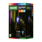 RGB Colour Spotlight for outdoor garden lighting with customizable settings