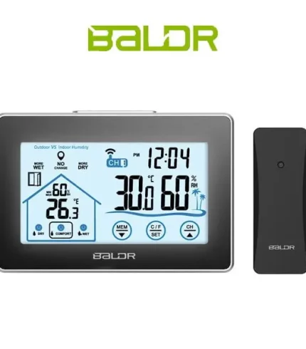 BALDR Wireless Thermometer-Hygrometer with remote sensor