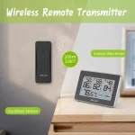 BALDR Wireless Thermometer-Hygrometer with remote sensor
