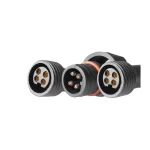 Holman 4-Pin 3-Way Expansion Tee for expanding garden RGB lighting systems