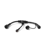 Holman 2-Pin Connection Tee for connecting garden lights