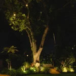 Manual garden light transformer for 60W warm white garden lights