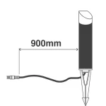 Holman 450mm Warm White Path Light for garden pathways