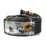 Holman Fire Hose Fitted w/ Nozzle 20mm x 20m