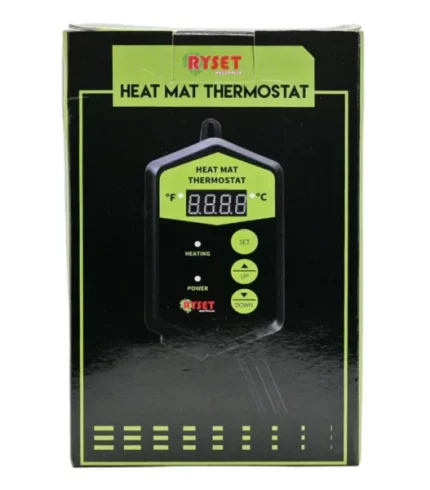 Ryset Heat Mat Thermostat with digital display and Australian plug