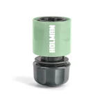 Holman ColourDip™ Spray Gun in Sage with 12mm connectors and 8 spray functions for garden watering