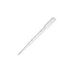 Bag of 100 3mL plastic pipettes with clear graduations for accurate liquid measurement