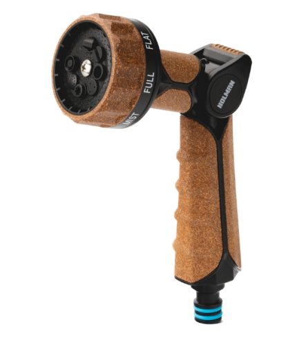 Holman BioGrip™ 8× Function Spray Gun with Thumb Control, ergonomic and versatile for garden and cleaning use