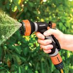 Holman Ergonomic Twin Gun Set, versatile and durable with adjustable spray patterns for outdoor use