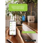 iBebot Soil Quality Sensor, Bluetooth-enabled device for measuring soil moisture and nutrients with cloud-based connectivity