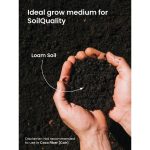 iBebot Soil Quality Sensor, Bluetooth-enabled device for measuring soil moisture and nutrients with cloud-based connectivity