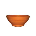 Terracotta Color Bowl (205mm) - Country Garden Bowls-2