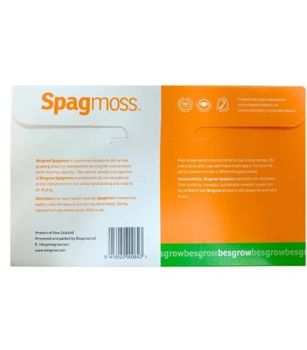 Besgrow Dried Sphagnum Moss ‘Classic’ 100G 8 Litres
