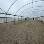 Polytunnel Kit 8.5m wide multispan x 3.6m high x 2m windup walls - Image 2