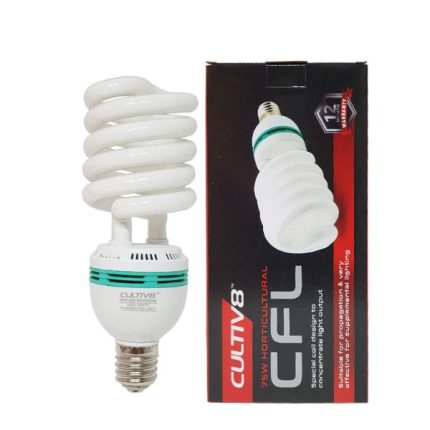 Cultiv8 High Output Fluorescent Lamp CFL – 75W (6500K)