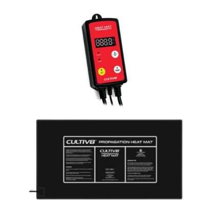 Cultiv8 Thermostat + Large Flexible Heat Mat (644x350mm, 35W)2