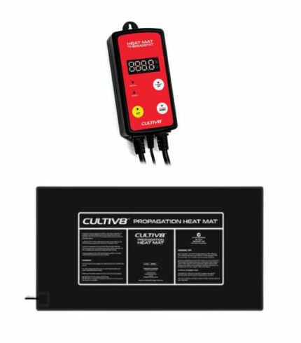 Cultiv8 Thermostat + Large Flexible Heat Mat (644x350mm, 35W)2