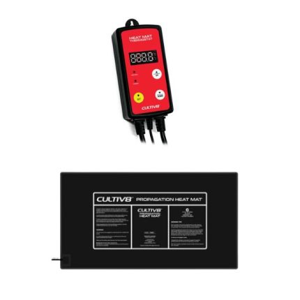 Cultiv8 Thermostat + Medium Flexible Heat Mat (644x350mm, 35W)