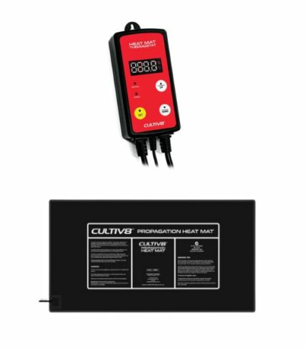 Cultiv8 Thermostat + Medium Flexible Heat Mat (644x350mm, 35W)