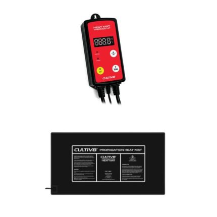 Cultiv8 Thermostat + Small Flexible Heat Mat (644x350mm, 35W)