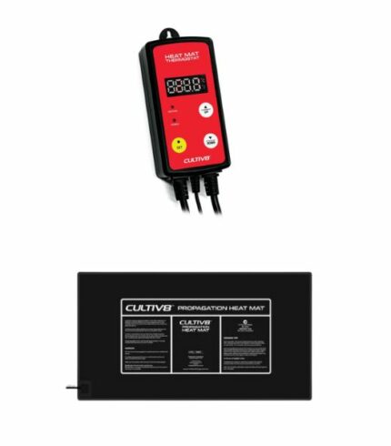 Cultiv8 Thermostat + Small Flexible Heat Mat (644x350mm, 35W)