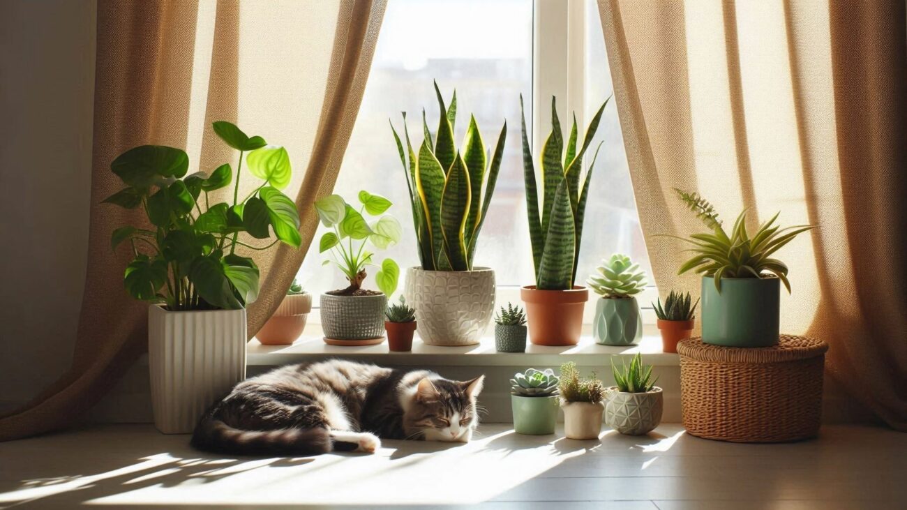 Indoor Plants With Sunlight