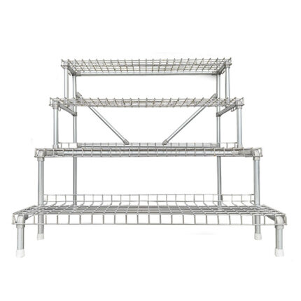 Verti gro four tier bench front