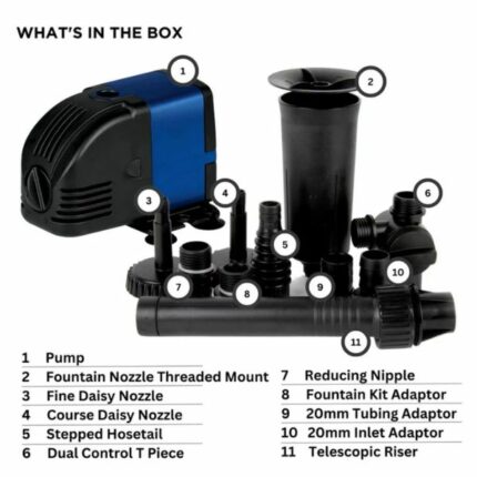 PondMAX PV650 Water Feature Pump (2)